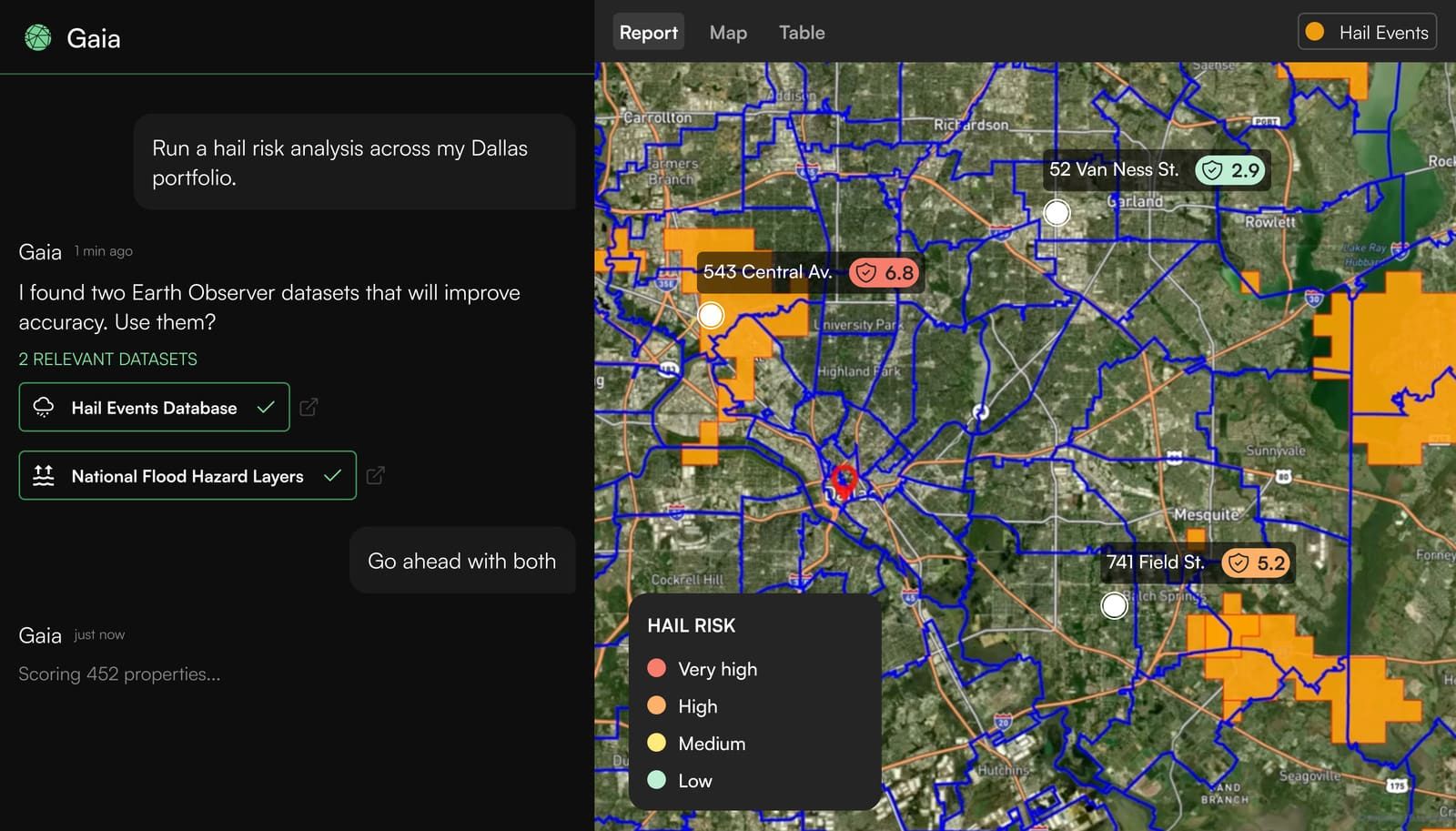 Prometheus Hail Risk Intelligence Platform